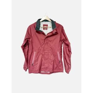 REI Co-op Kids’ Rain Jacket Outdoor Hiking Mauve Red Size 14-16